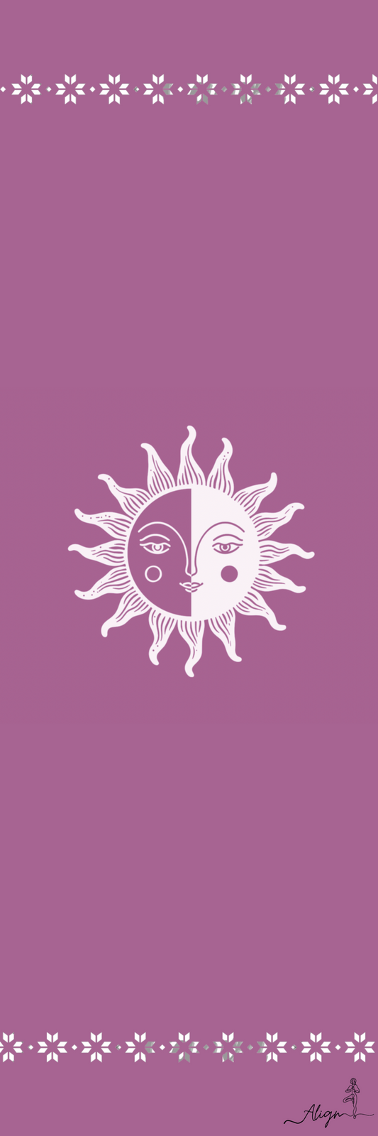 Celestial Harmony Yoga Mat – Sun & Moon Edition